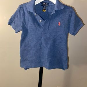 Polo Royal Blue toddler sz 2T knit top